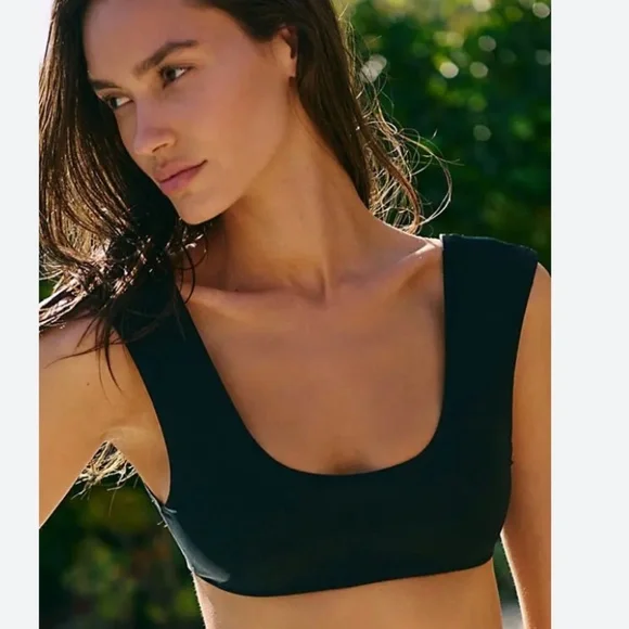 Acacia nara bikini top in black size Medium nwt - Picture 4 of 6